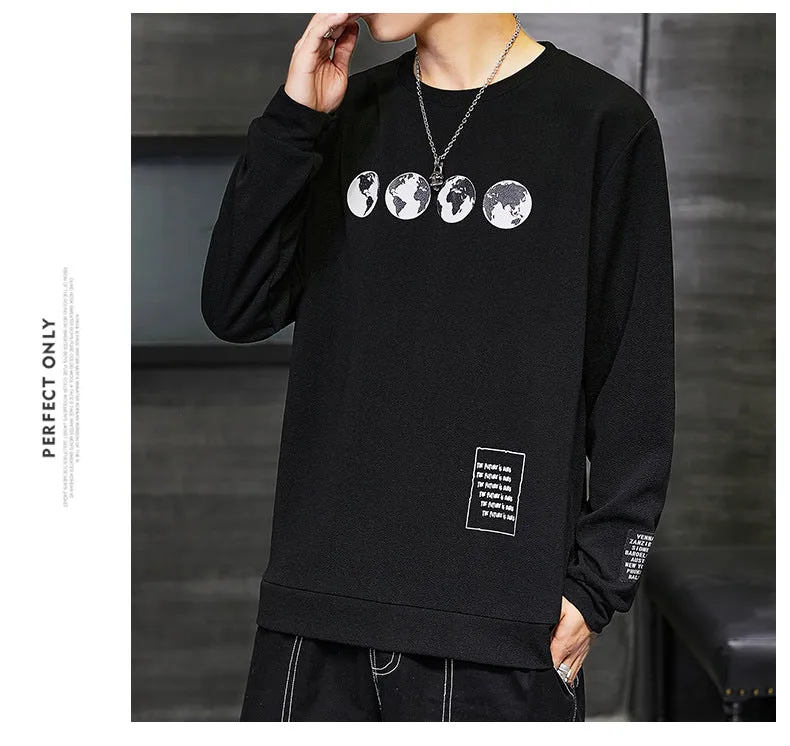 Sweatshirt Black  Ant Trendy Tops Outerwear