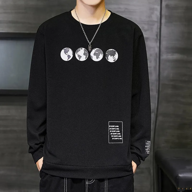 Sweatshirt Black  Ant Trendy Tops Outerwear