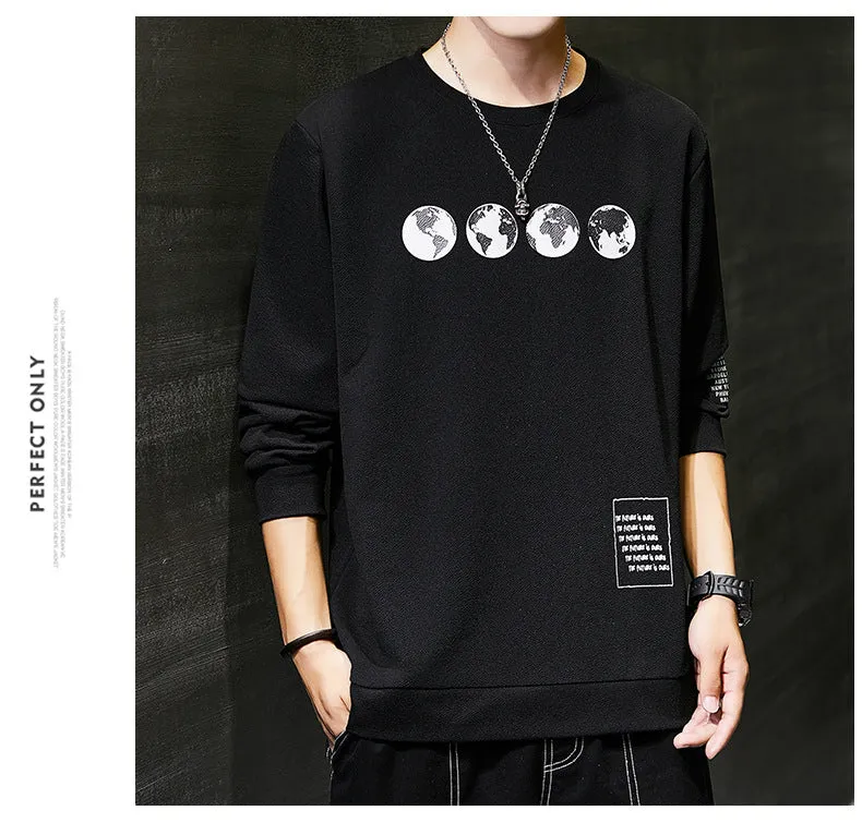 Sweatshirt Black  Ant Trendy Tops Outerwear