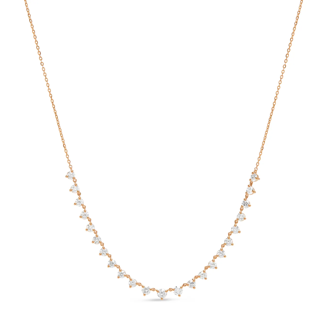 The Lilah Dangling Diamond Necklace