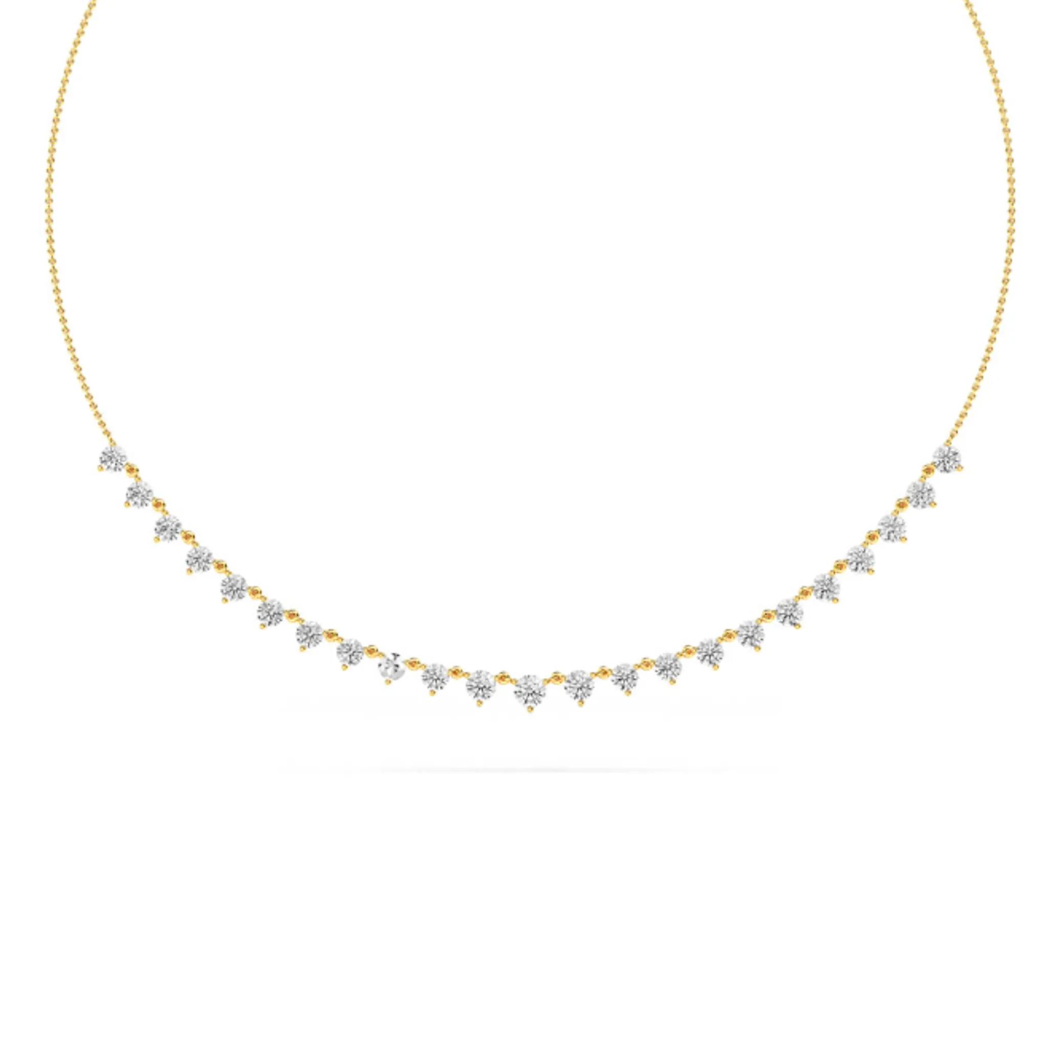The Lilah Dangling Diamond Necklace