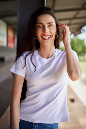 The Mícke Tee in White