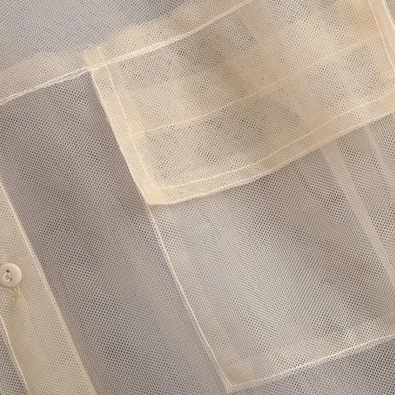 TRANSPARENT BLOUSE