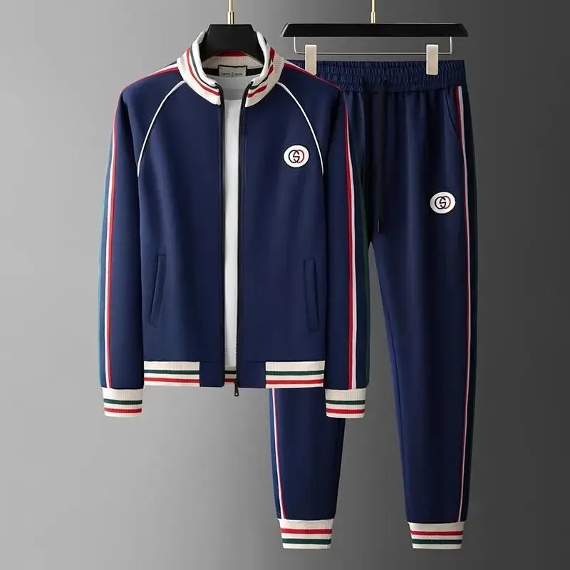 Vera | Striped Full-Zip Track Set for Men