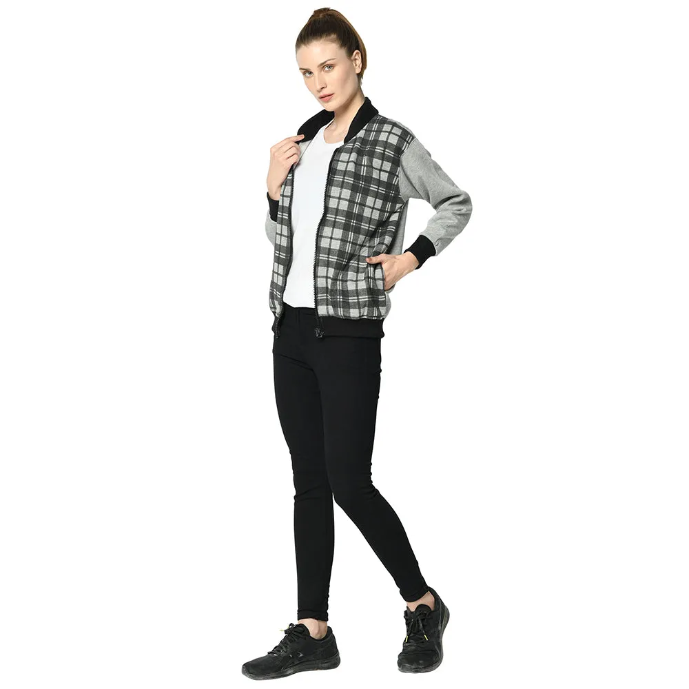 Vimal Jonney Grey Sweatshirt For Women