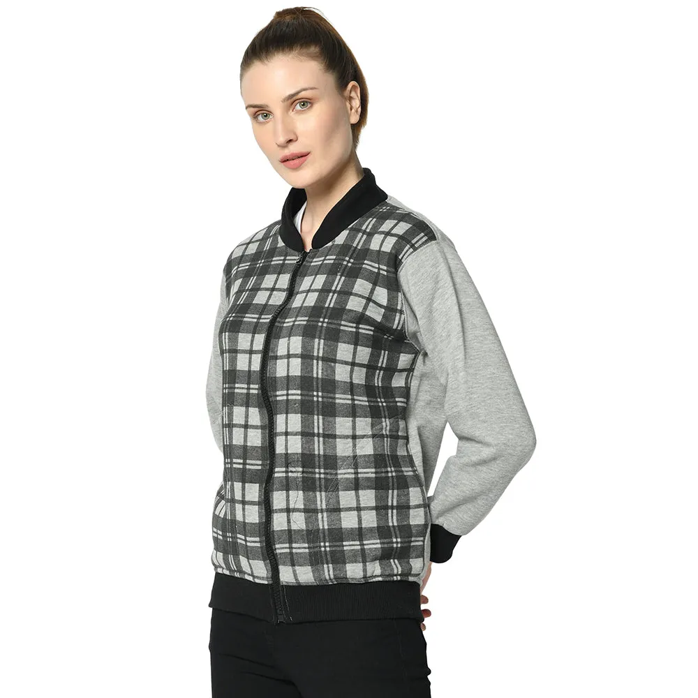 Vimal Jonney Grey Sweatshirt For Women