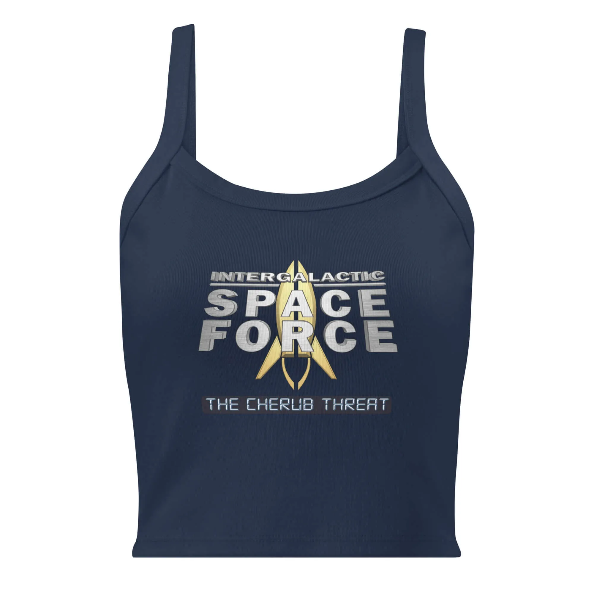 Women’s Micro-Rib Tank Top | Intergalactic Space Force 2 – The Cherub Threat