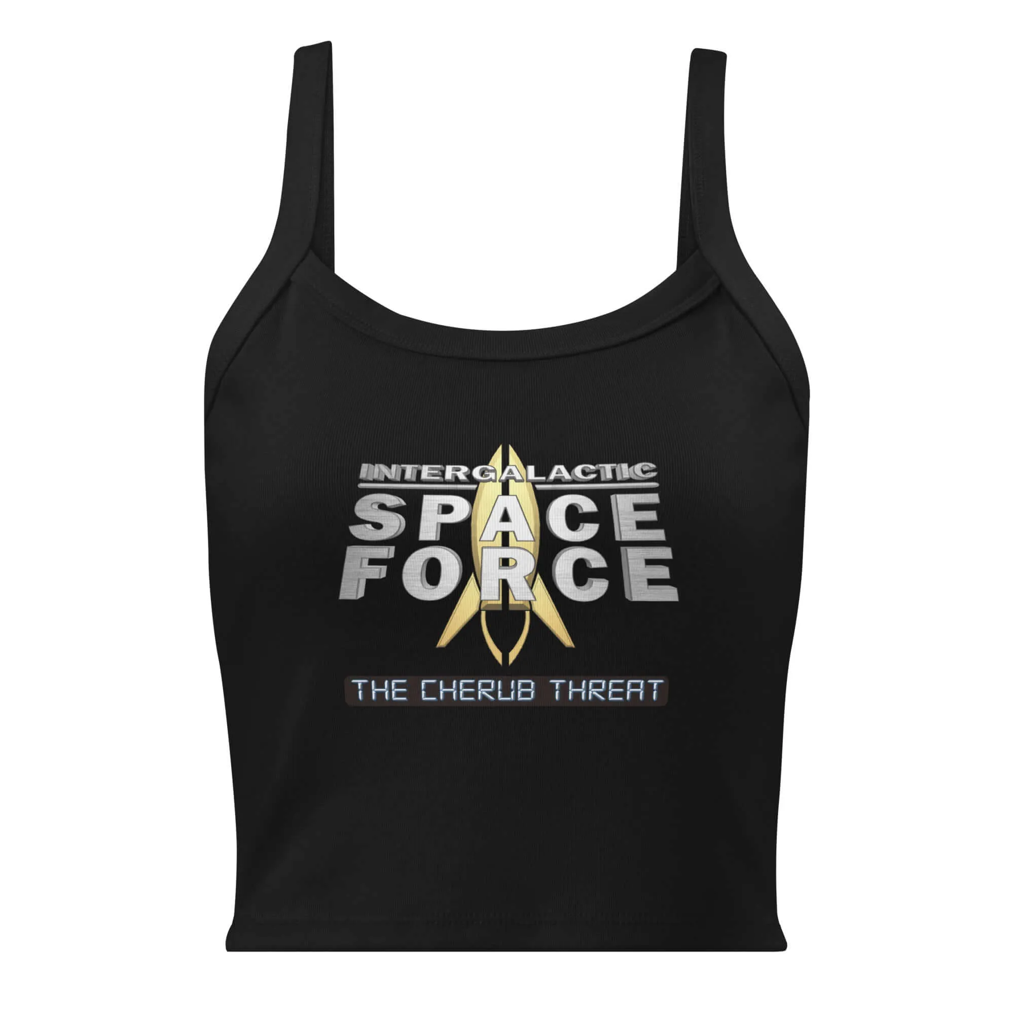 Women’s Micro-Rib Tank Top | Intergalactic Space Force 2 – The Cherub Threat