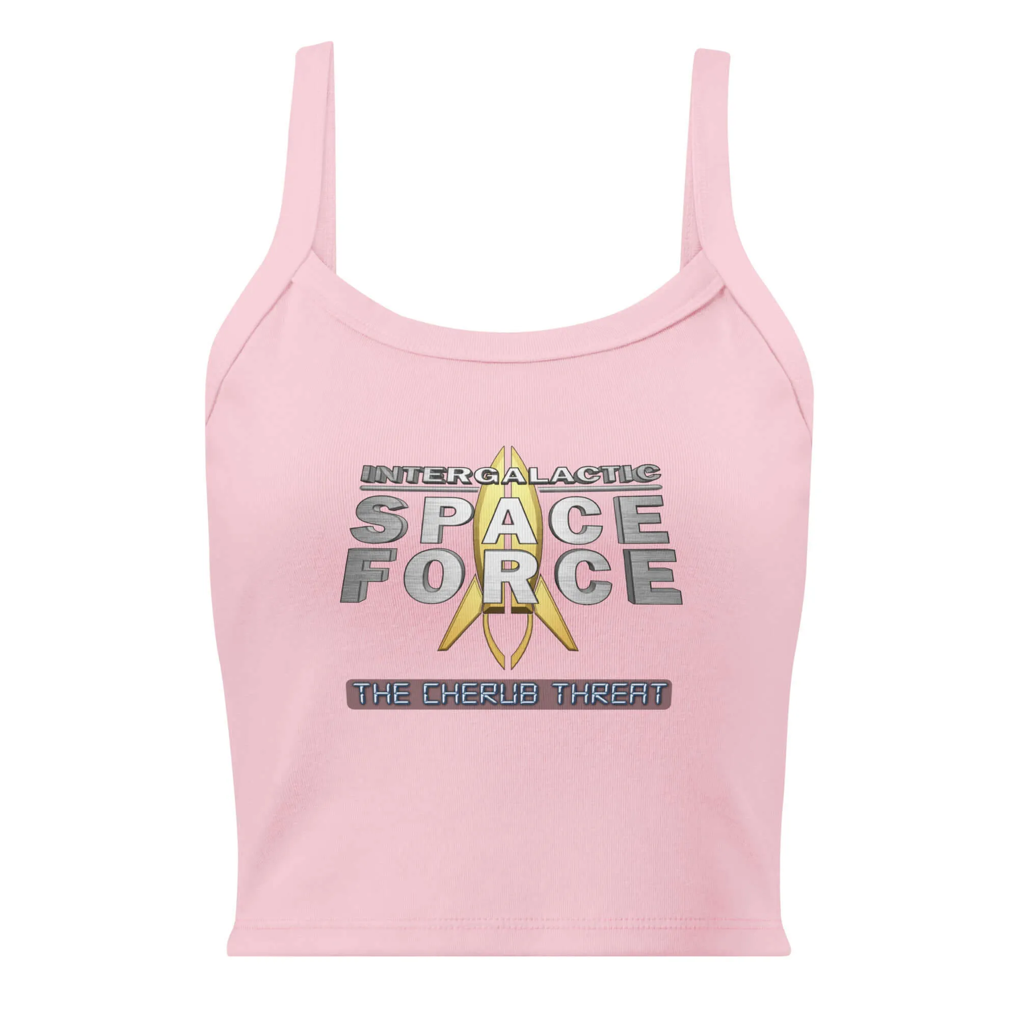 Women’s Micro-Rib Tank Top | Intergalactic Space Force 2 – The Cherub Threat